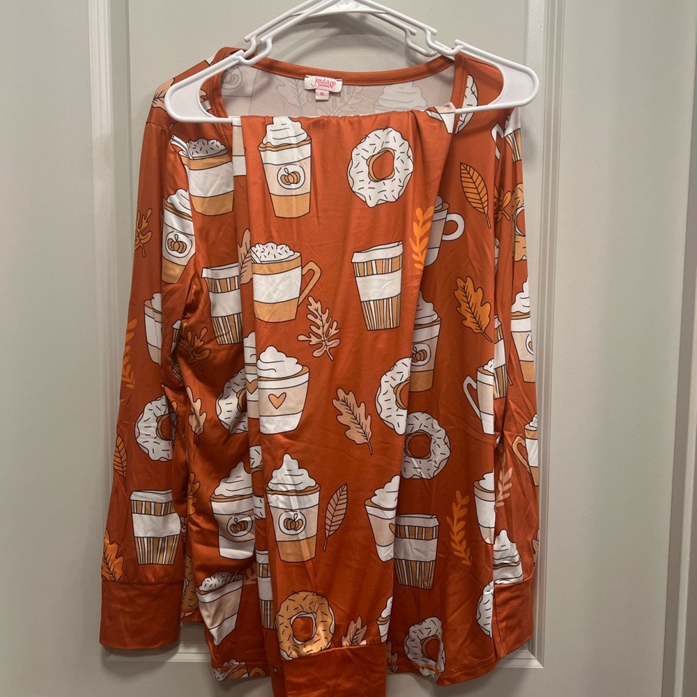 Pumpkin Spice XL Jogger PJ Set